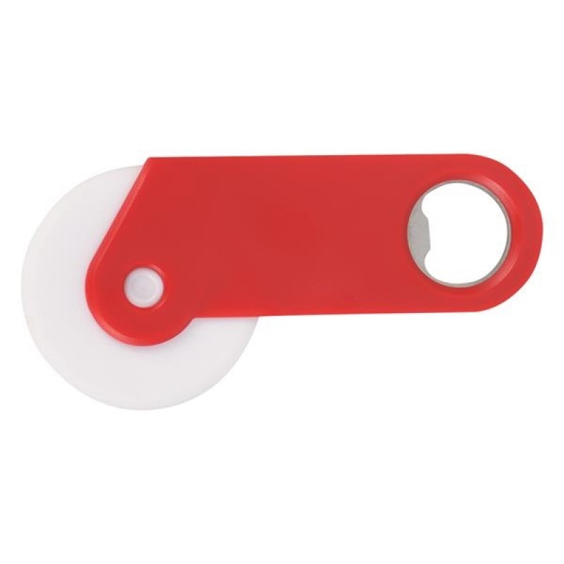 Pizza Cutter With Bottle Opener 