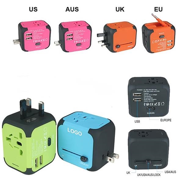 Multi Travel USB Adapter Plug