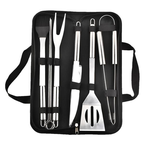 9 Pieces Bbq Utensil Tool Kit