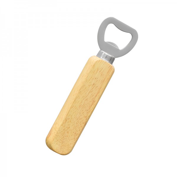 Bottle Opener with Wood Handle