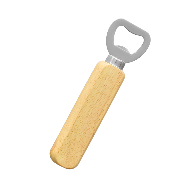 Bottle Opener with Wood Handle