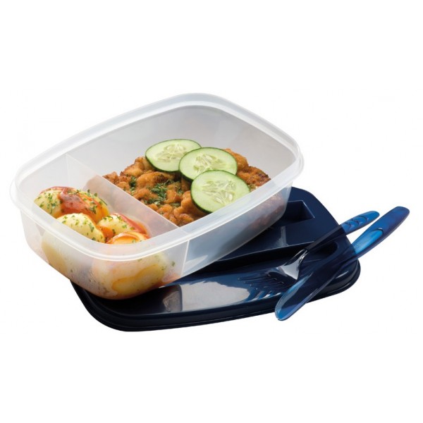 Lunch Box with Knife & Fork