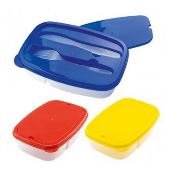 Lunch Box with Knife & Fork