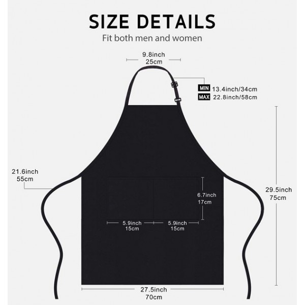 BBQ Apron With Pockets