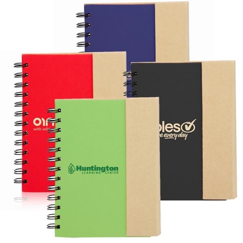 Two Tone Eco Friendly Notebooks 