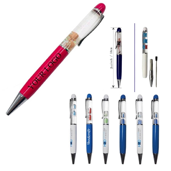 Liquid Floating Pen with Customized Floater