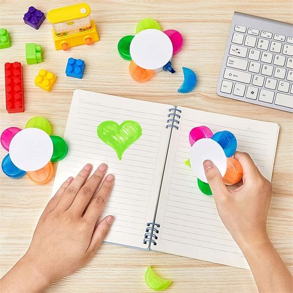 Flower Shape Highlighter Pens 