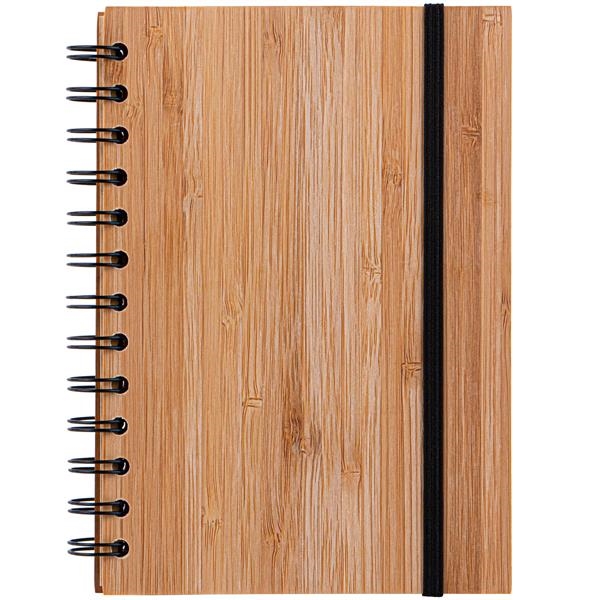 Eco-Friendly Bamboo Cover Notebook 