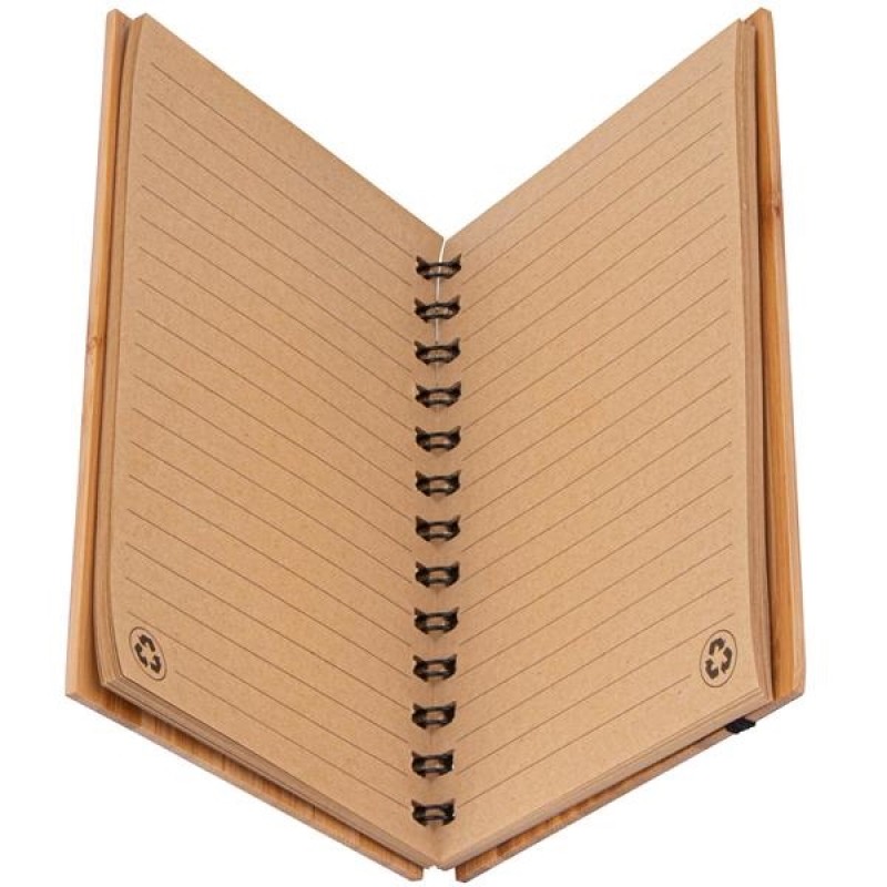 Eco-Friendly Bamboo Cover Notebook  