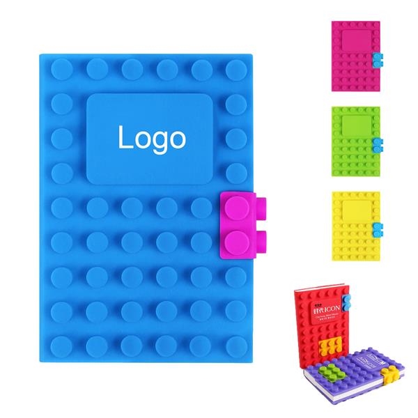 Silicone Building Block Notebook