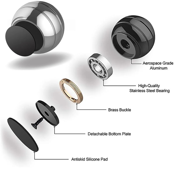 Round Desktop Decompression Anti Stress Gyro