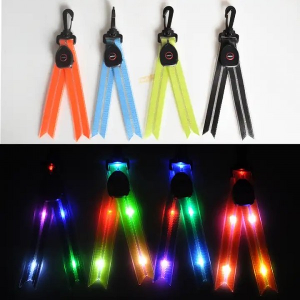 LED rechargeable backpack safety light