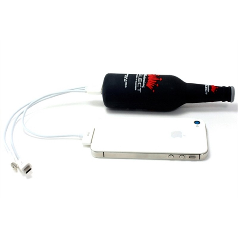 Custom PVC Power Bank - Beer Bottle Shaped 