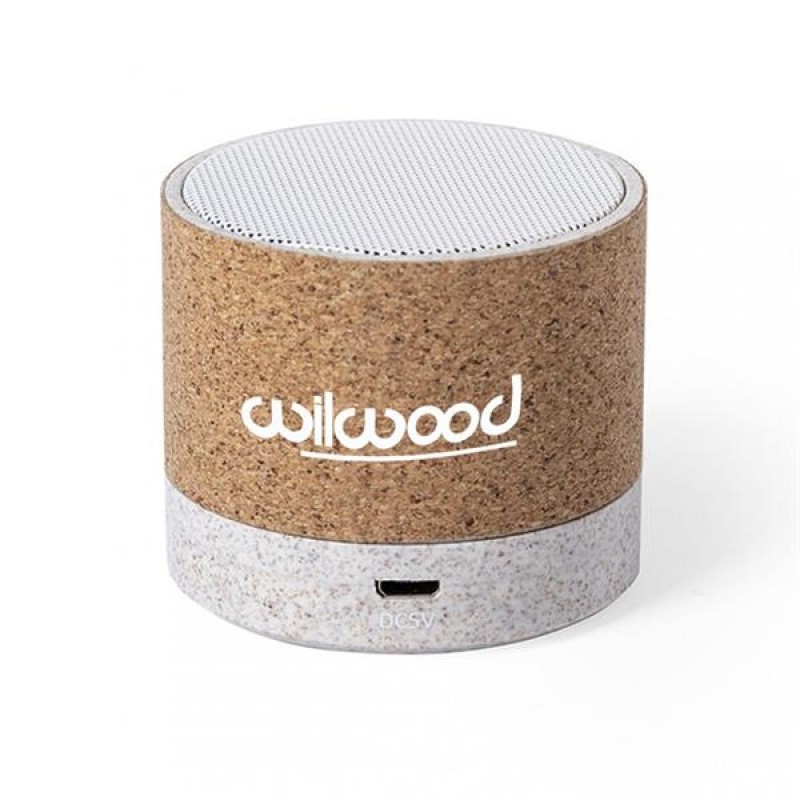 Cork and Wheat Straw Bluetooth Speaker 