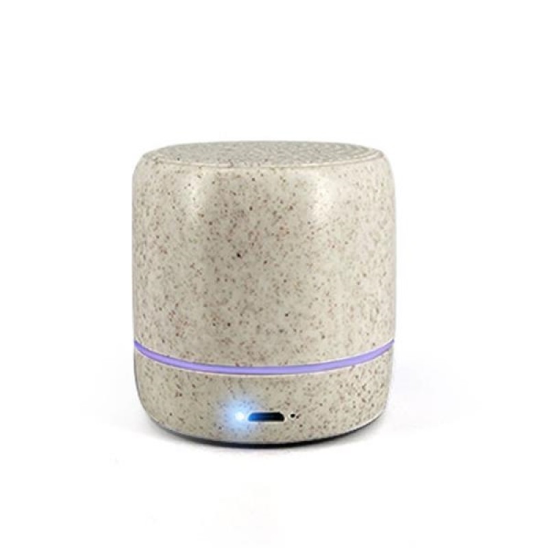 Mini Wheat Straw Bluetooth Speaker 