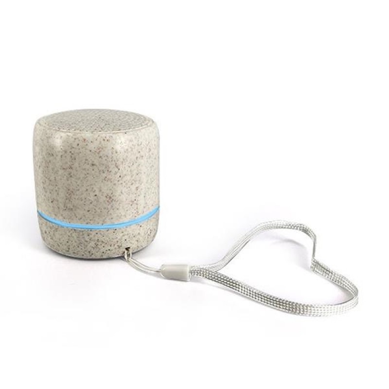 Mini Wheat Straw Bluetooth Speaker 