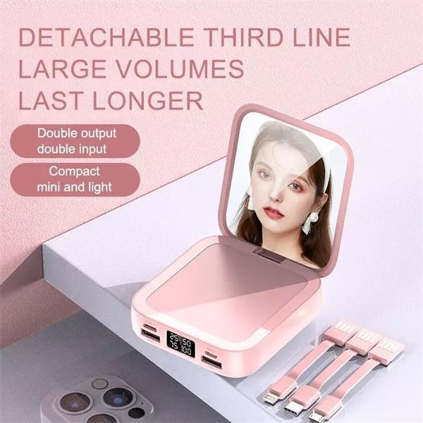 Charging Power Bank Led Makeup Mirror