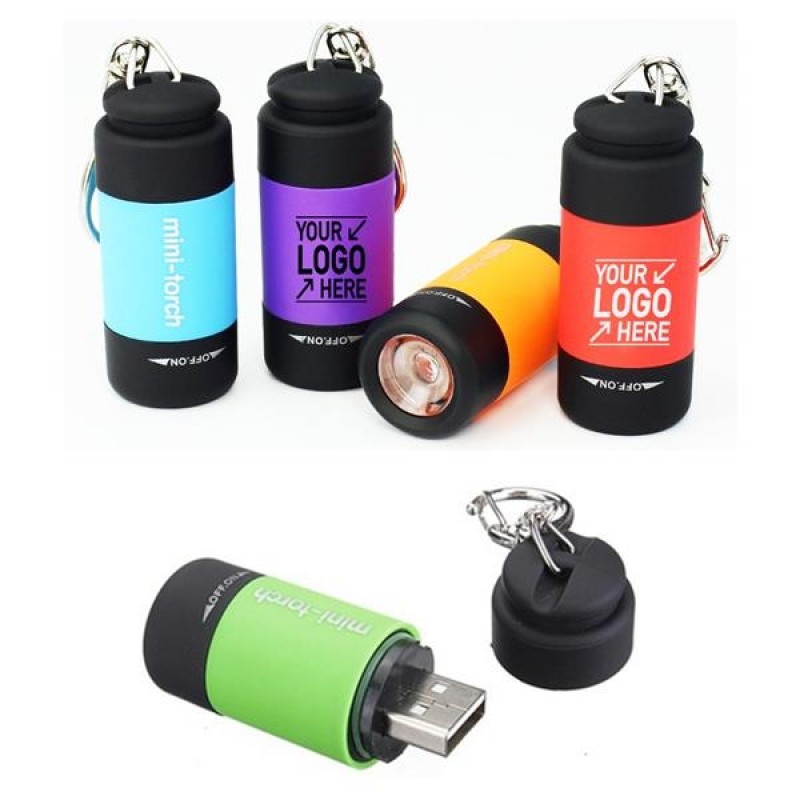 Mini Flashlight Keychain