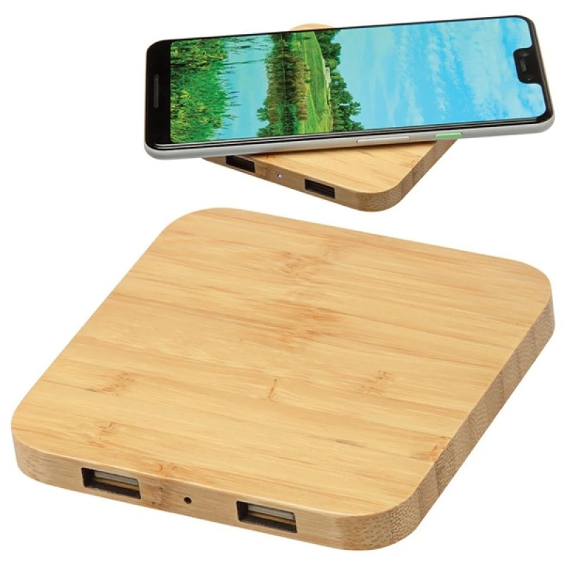 Bamboo Wireless Charging Pad