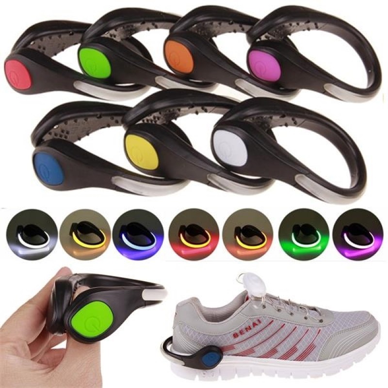 LED Flash Shoe Safety Clip Lights