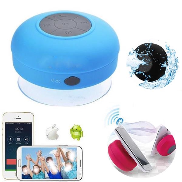 Shower Waterproof Sucker Bluetooth Speaker