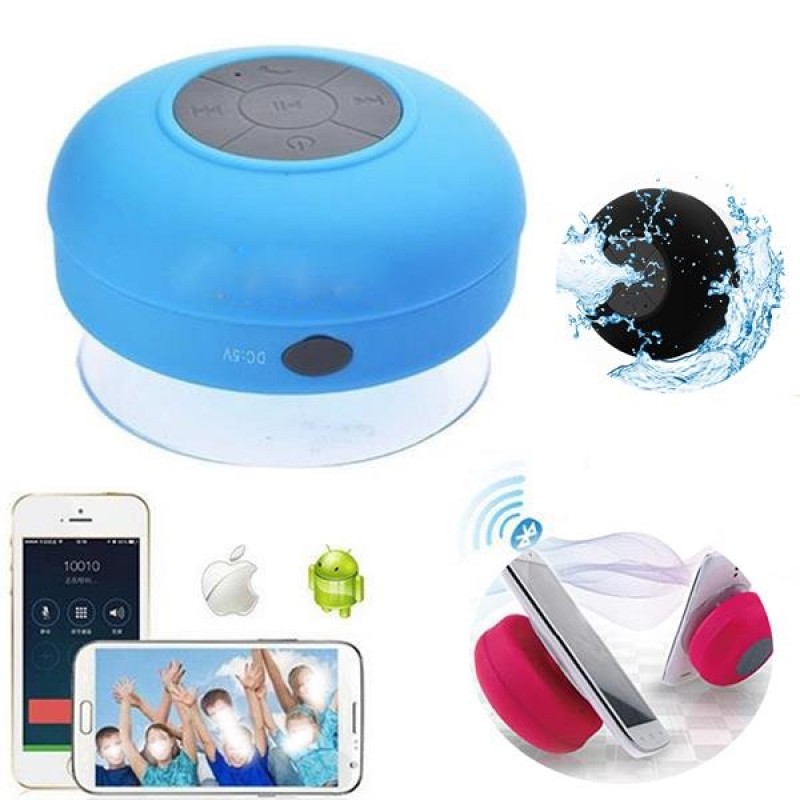 Shower Waterproof Sucker Bluetooth Speaker 