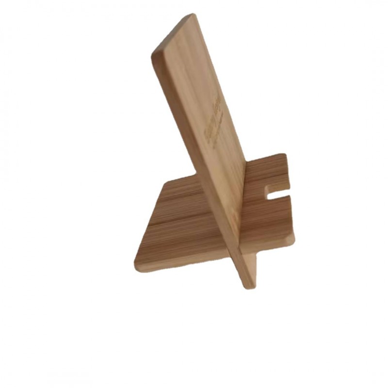 Bamboo Wood Cell Phone Stand