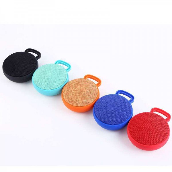 Round Fabric Bluetooth Speaker